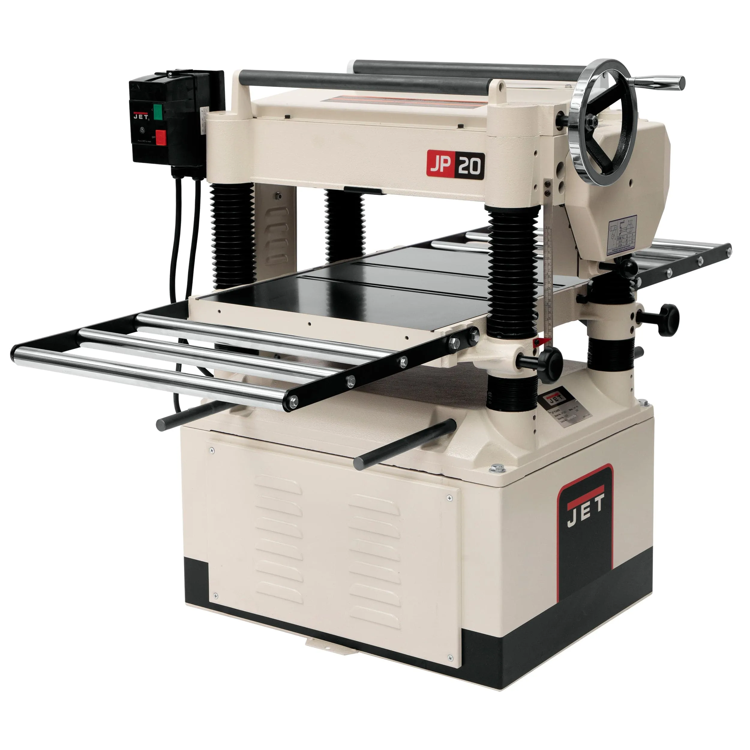 20" Planer - 3 HP 1 Ph 230V - Straight Knife - JWP-208-1