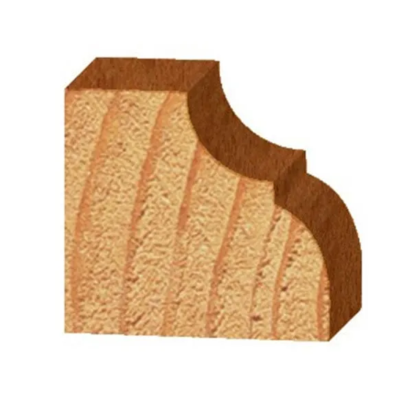 3210 Cove And Bead Router Bit 1/4" SH 1/4" R 1-5/16" D X 5/8" CL X 2-1/8" OL