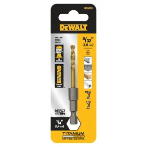 5/32 IN. IMPACT READY Titanium Nitride Coating Drill Bit