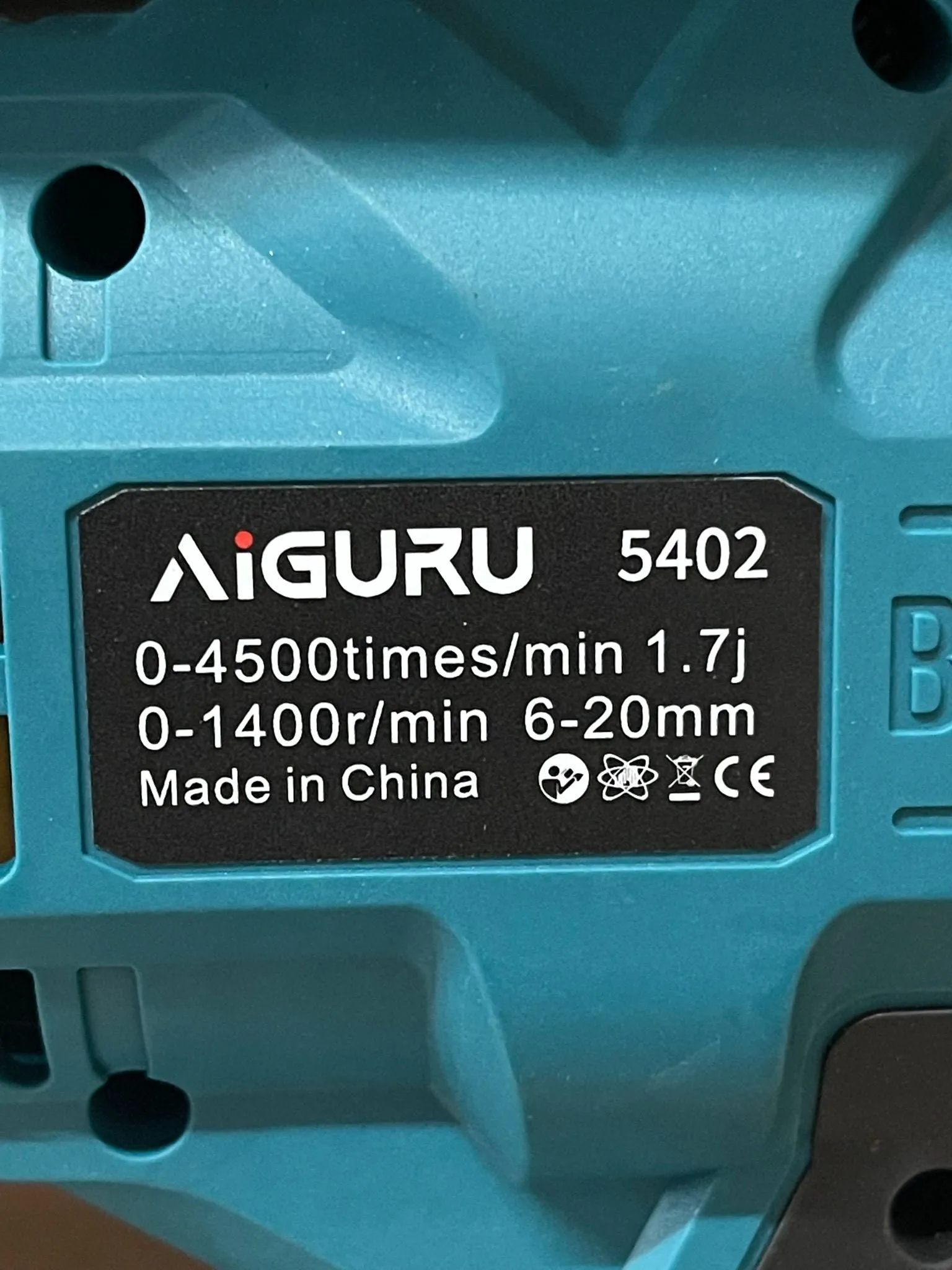 Aiguru 21V , 4.0Ah Cordless Rotary Hammer Drill  | Model : A-5402