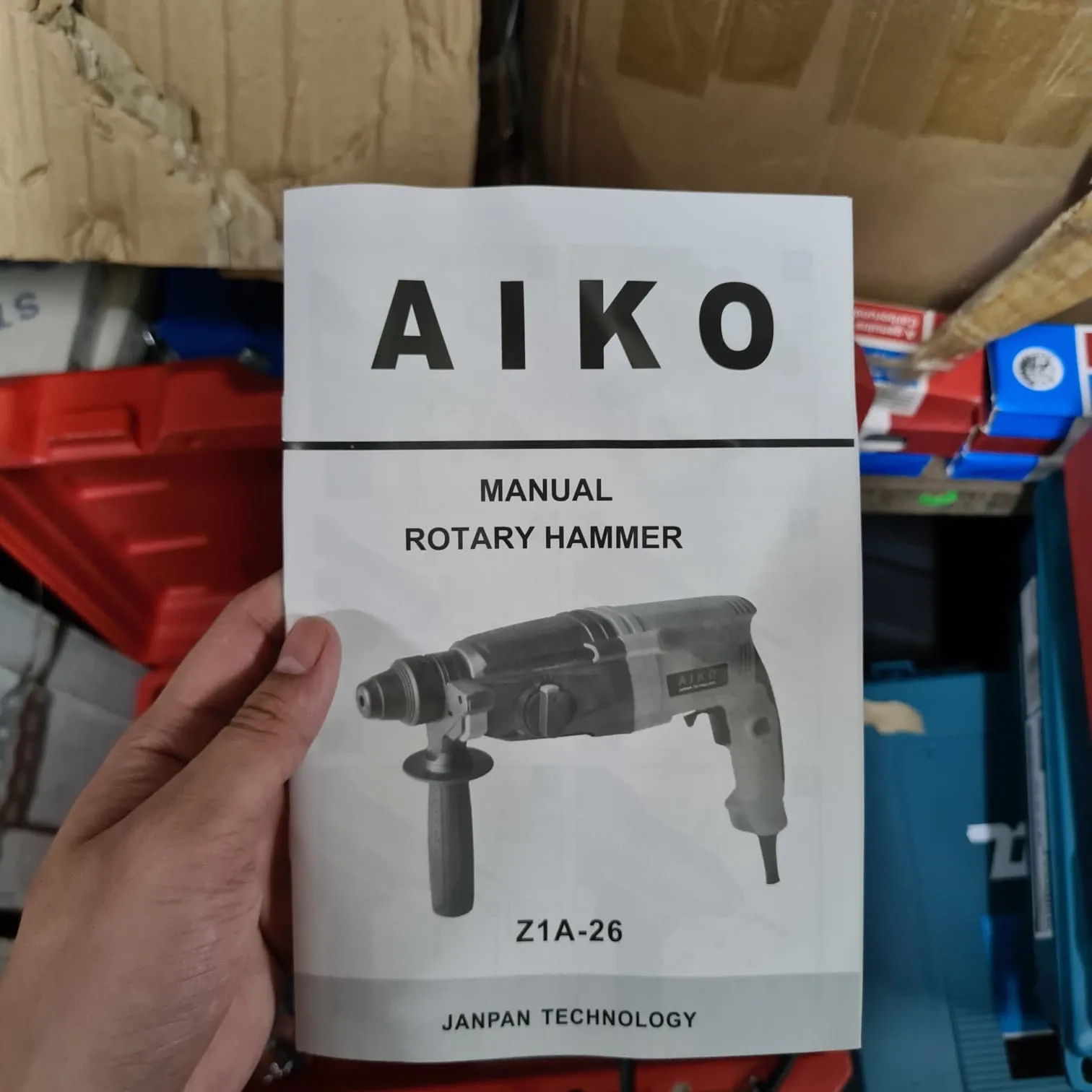 Aiko Rotary Drill | Model : Z1A-HB-2614SRE