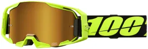 ARmatic Goggles - Black/Neon Yellow Mirror True Gold Lens