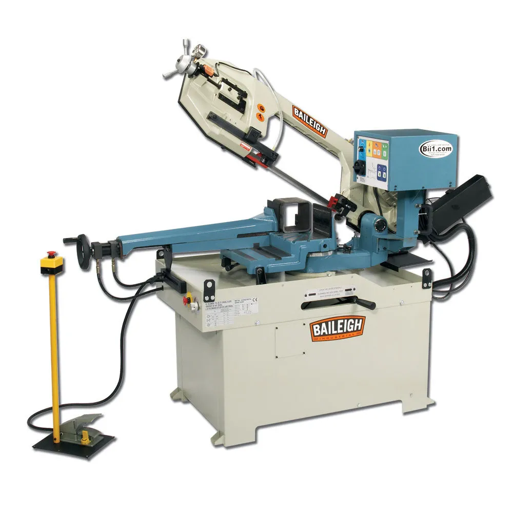 Baileigh 1001570 BS-350SA 220V Gear Driven Dual Miter Band Saw