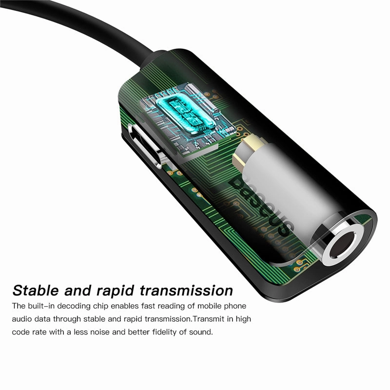 Baseus 2IN1 Audio Cable Adapter (Lightning)