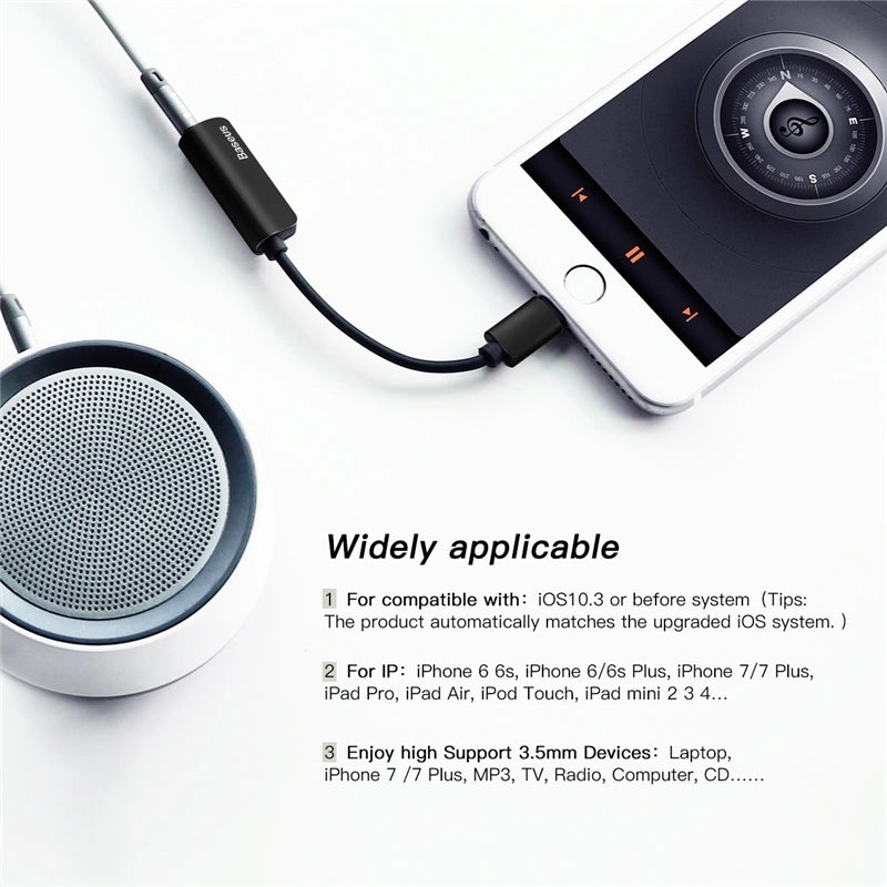 Baseus 2IN1 Audio Cable Adapter (Lightning)