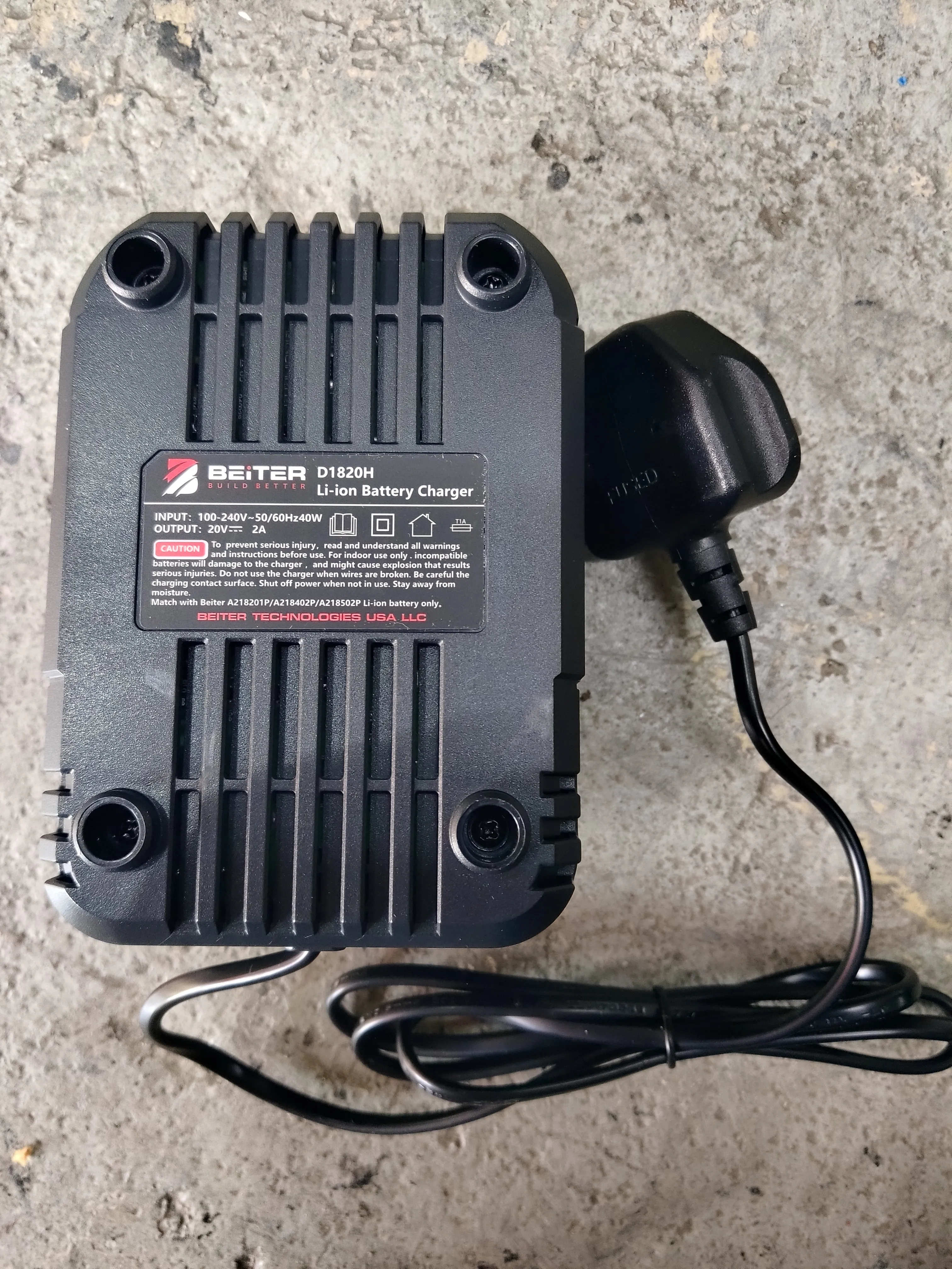Beiter 20V Cordless Combo Kit | Model : BRH60-BTKIT02