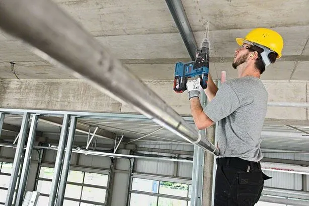 Bosch GBH 18V-26 Professional Cordless Rotary Hammer With SDS Plus & GDE 18V-16 Dust Extraction System | Model : B-GBH18V-26-CB