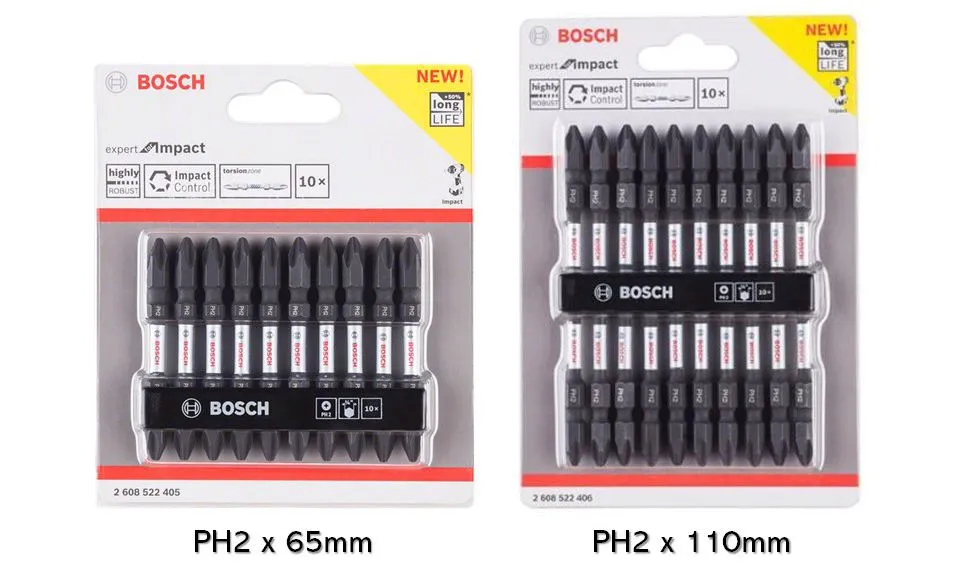 Bosch Impact Screwdriver Bit PH2