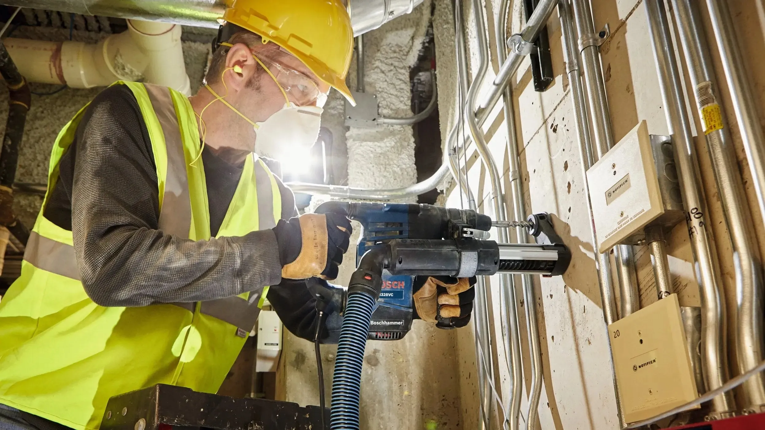 Bosch RH328VC-  SDS-plus® 1-1/8 In. Rotary Hammer