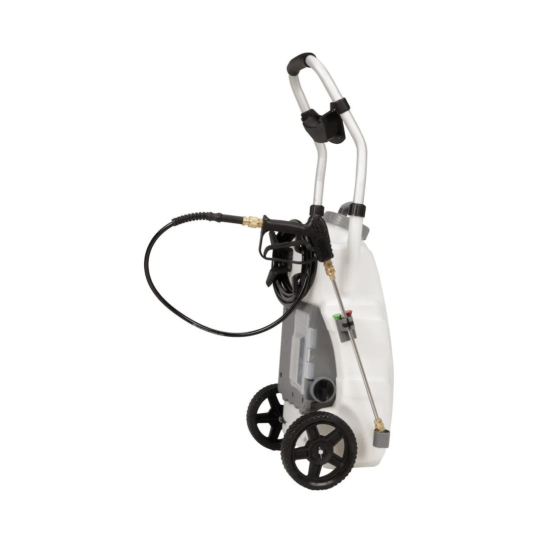Concrete  Monsoon 2.5 5-Position Variable Pressure Battery Rolling Sprayer (9-Gallon)