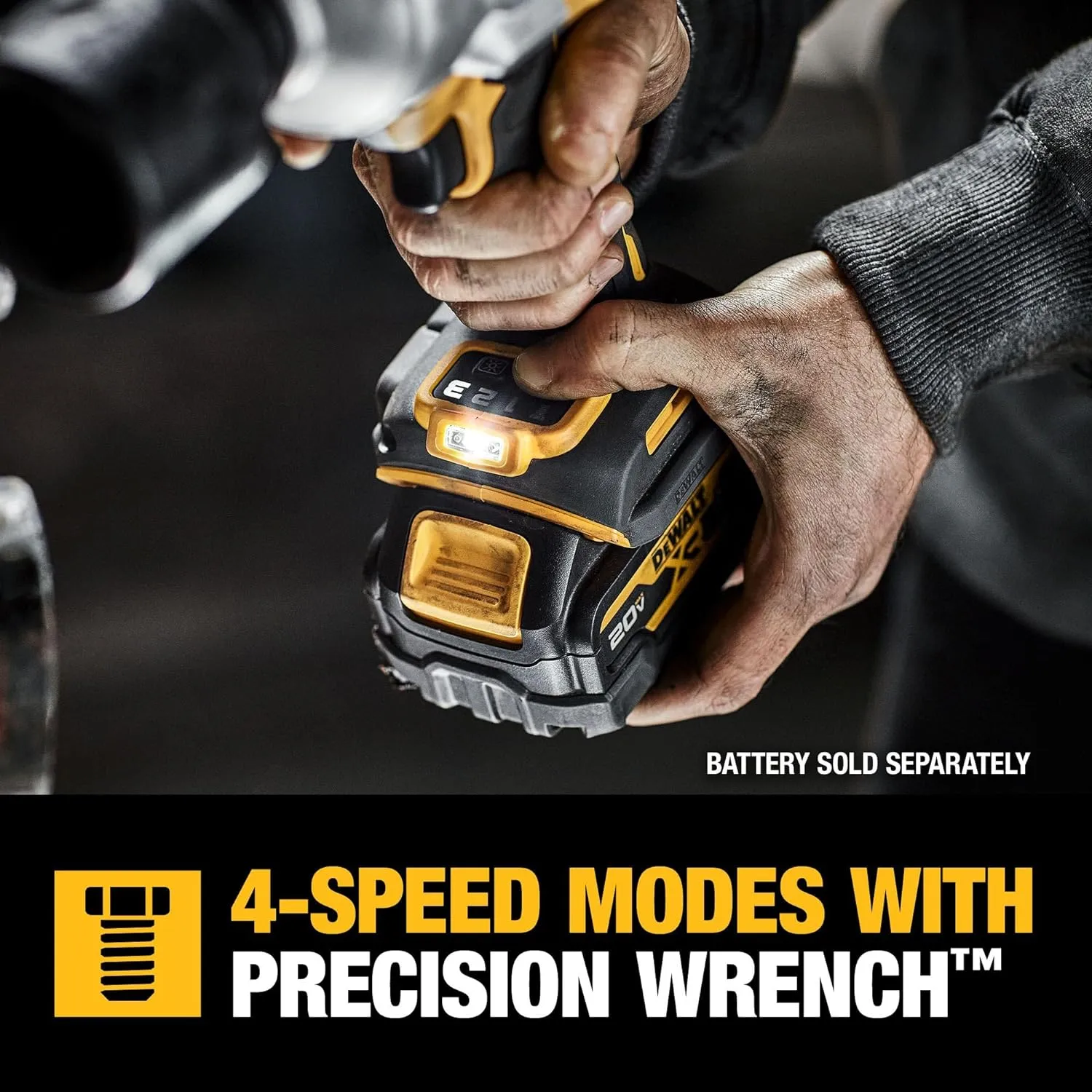 DEWALT 20V 1/2" High Torque Impact Wrench (DCF961B)