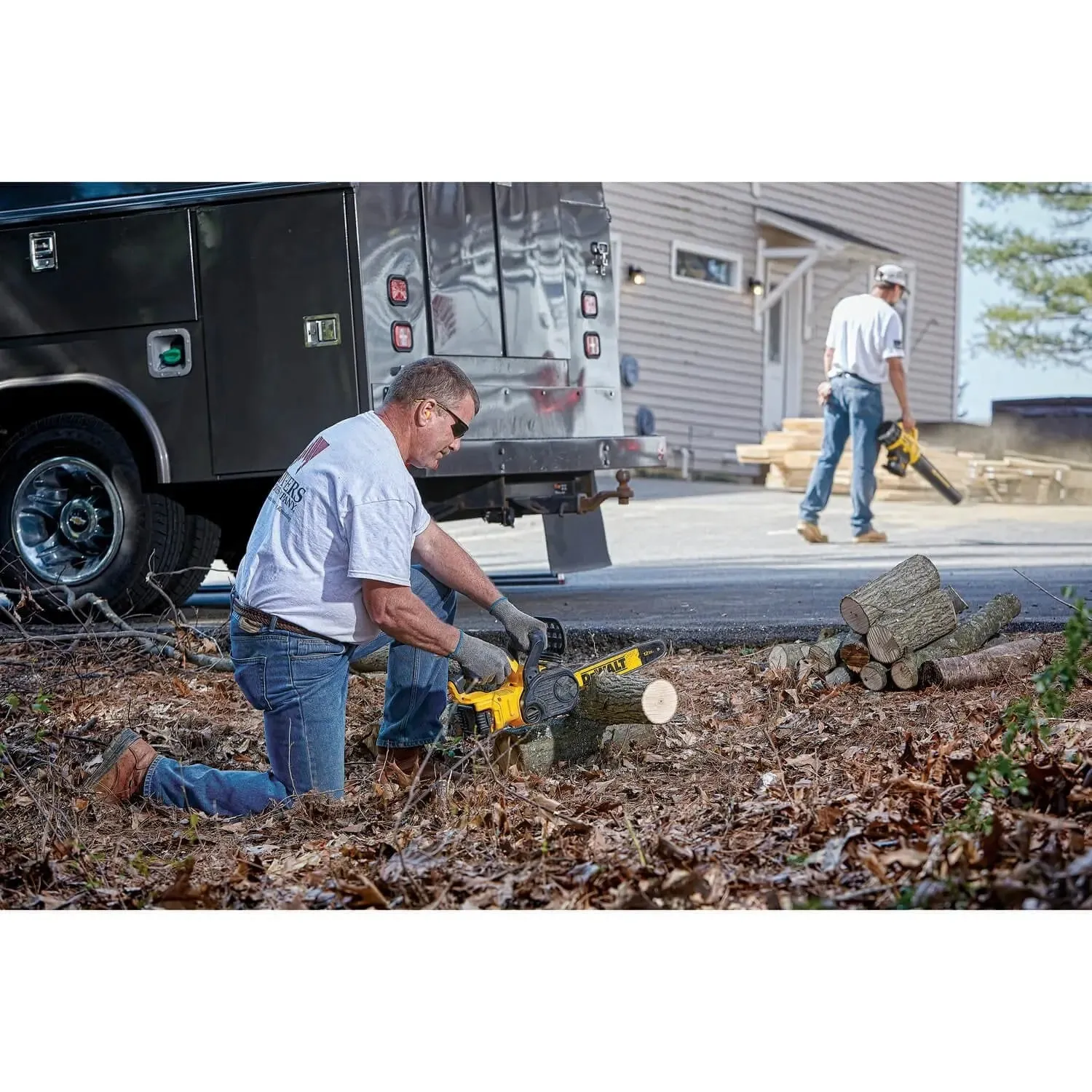 DEWALT DCCS620P1-20V MAX* XR Cordless Chainsaw Kit, 5-Ah Battery, 12-Inch
