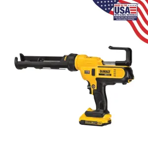 DEWALT DCE560D1-20V Max Cordless Caulking Gun, 10Oz/300Ml