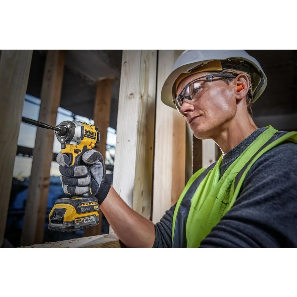 DeWALT DCF850E1 20V ATOMIC MAX 1/4" Impact Driver Kit w/ POWERSTACK