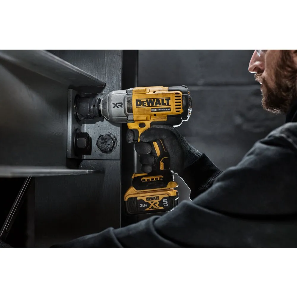 DeWALT DCF900P1 20V MAX XR 1/2" High Torque Impact Wrench w/ Hog Ring Anvil