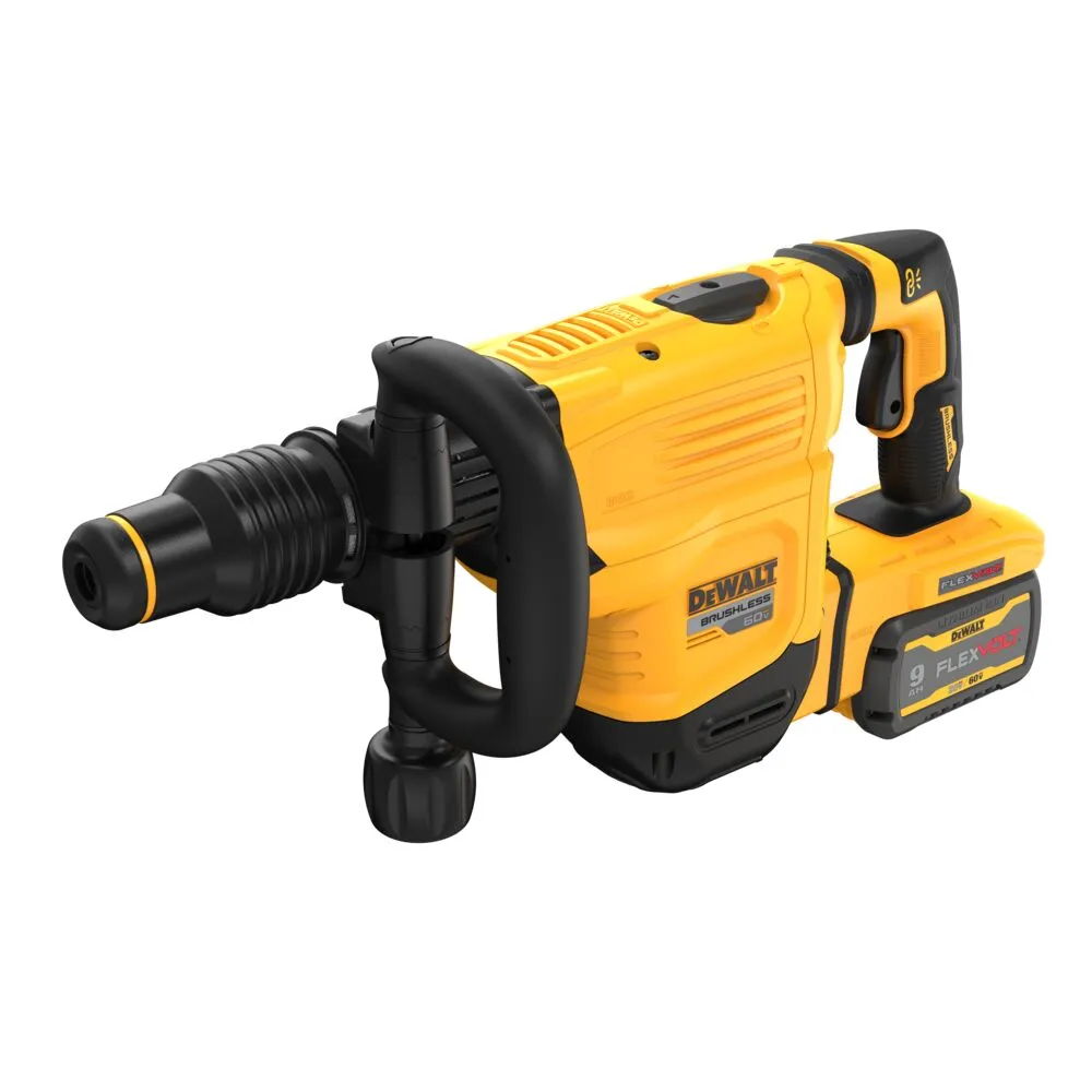 DeWALT DCH832X1 60V SDS MAX Cordless Lithium-Ion Chipping Hammer Kit