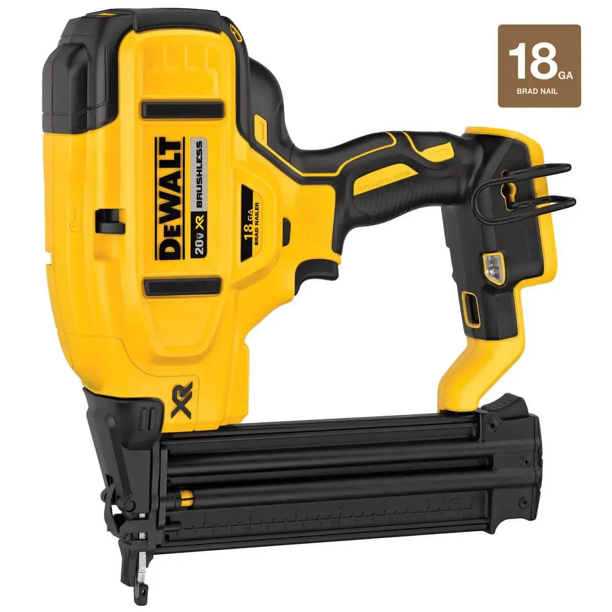 DEWALT DCN680B-20V MAX* XR 18  Guage Cordless Brad Nailer (Tool Only)