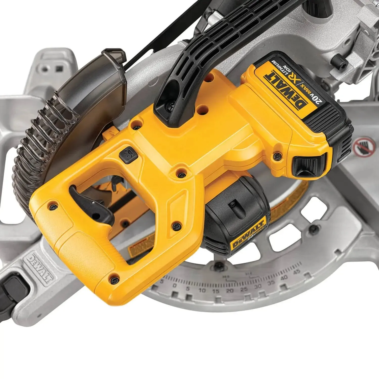 DEWALT DCS361M1-20V MAX* 7-1/4-Inch Miter Saw, Cordless