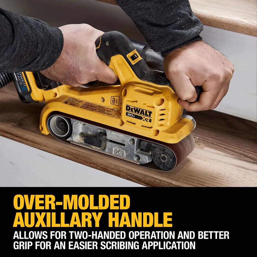 DeWALT DCW220B 20V 3x21" Cordless Belt Sander - Bare Tool