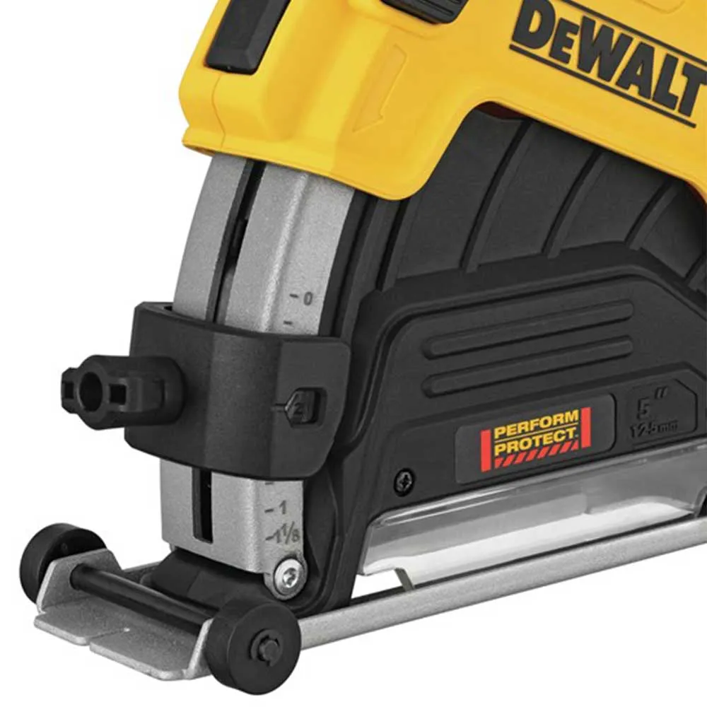 DeWALT DWE46125 4-1/2" - 5" Cutting Grinder Durable Attachment Dust Shroud