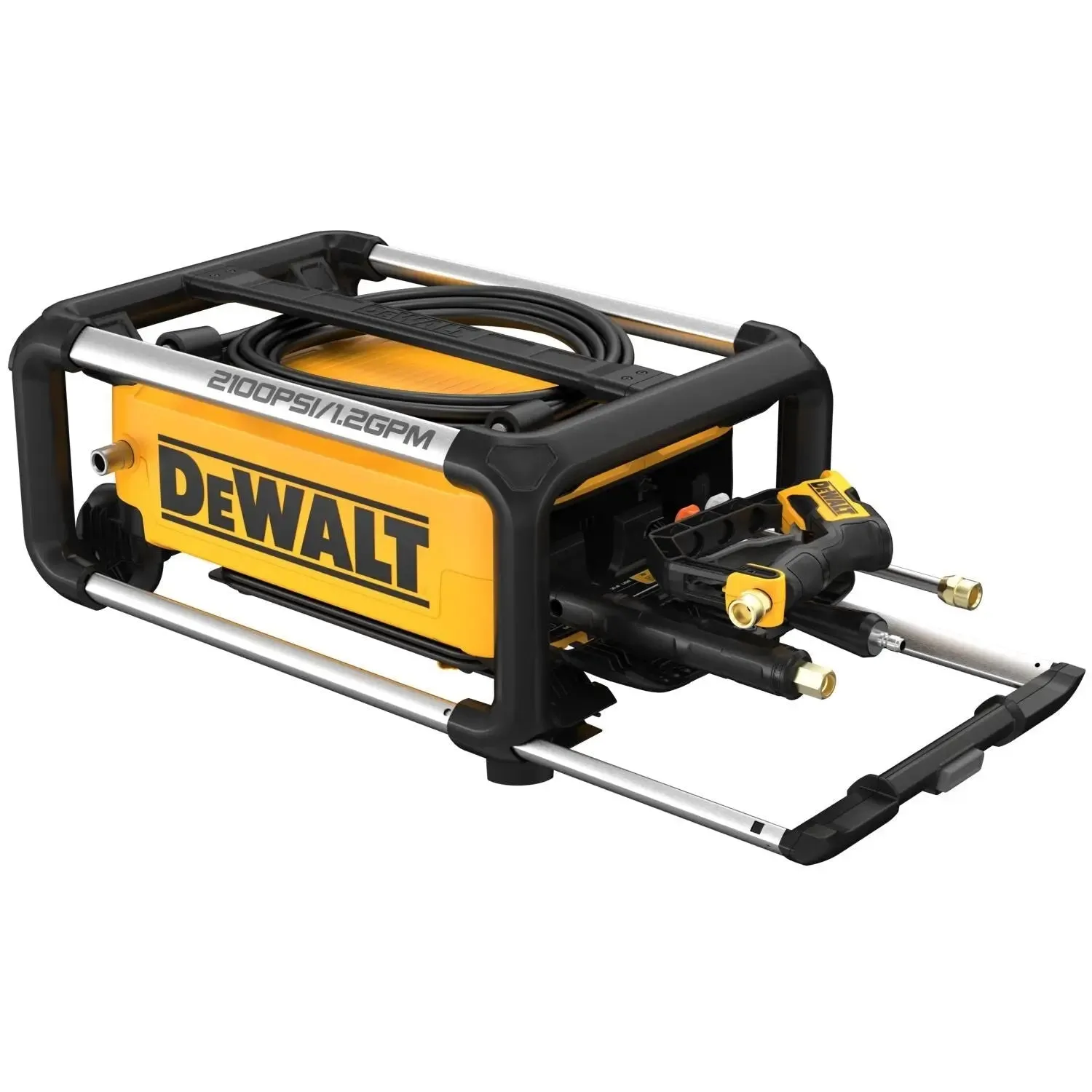 DEWALT DWPW2100-2,100 MAX psi* 1.2 gpm* 13 Amp Electric Jobsite Cold Water Pressure Washer
