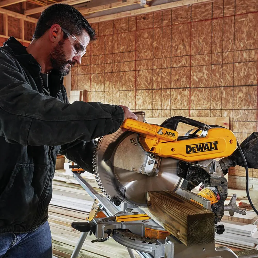 DeWALT DWS716XPS 12 Inch 15 Amp Compound Double Bevel Miter Saw Kit