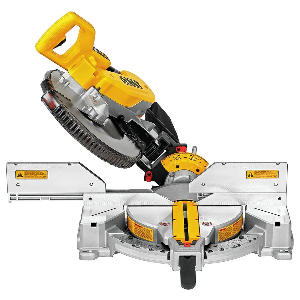 DeWALT DWS716XPS 12 Inch 15 Amp Compound Double Bevel Miter Saw Kit