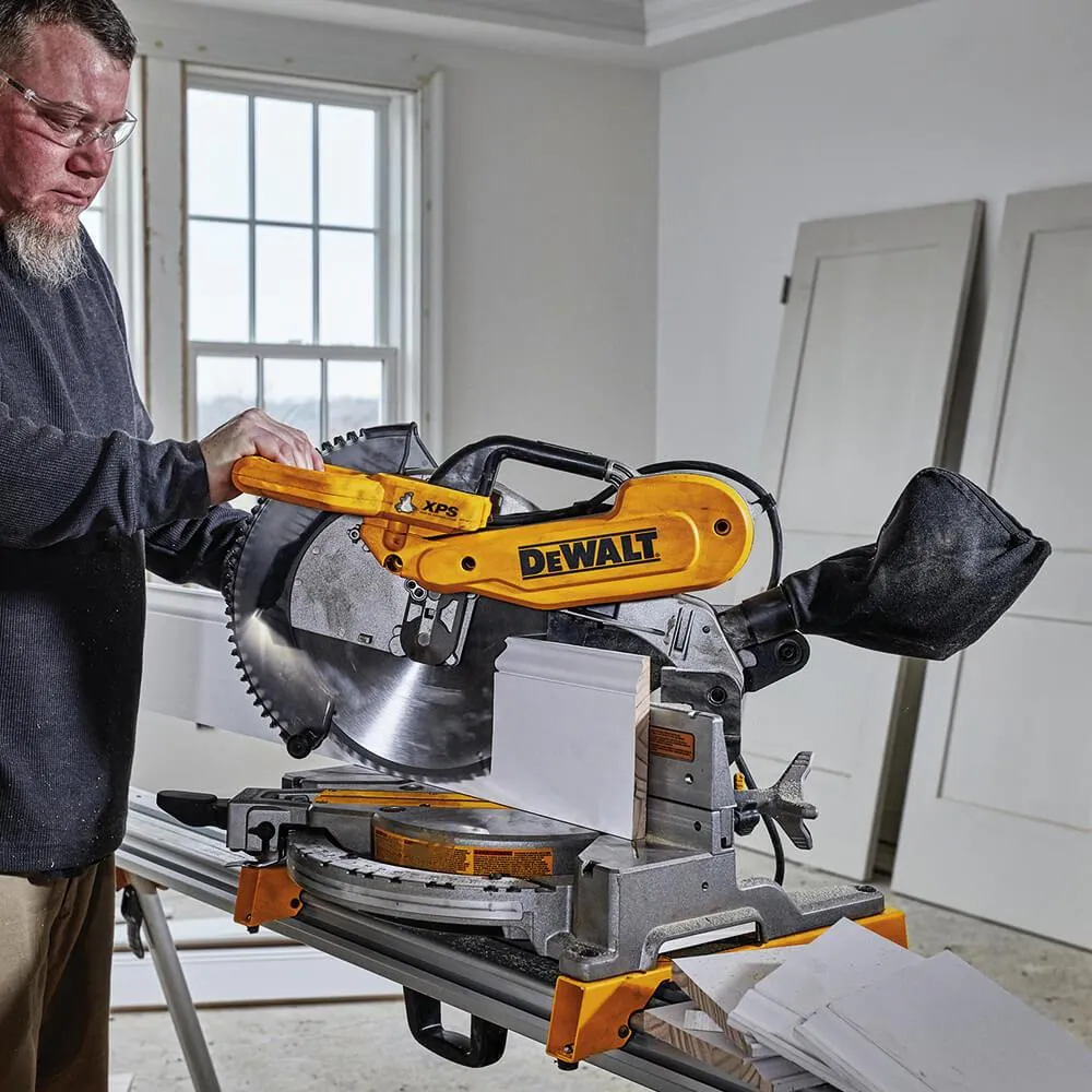 DeWALT DWS716XPS 12 Inch 15 Amp Compound Double Bevel Miter Saw Kit