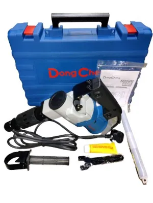 DONG CHENG 1050W Demolition Hammer with motor (Flat Chisel) (NO WARRANTY) | Model : D-DZG6