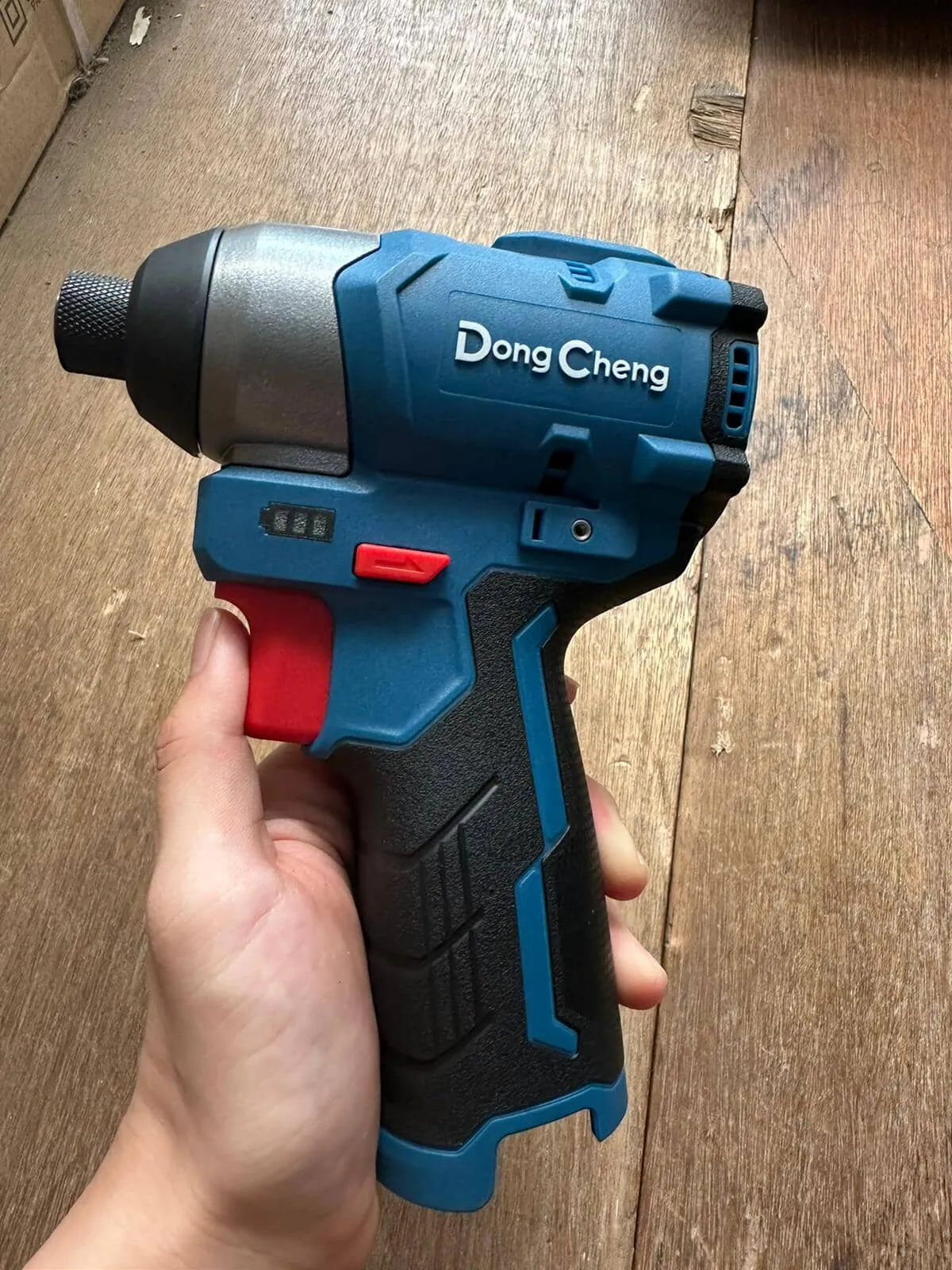 DONG CHENG 12V DCJZ23-10I DCPL04-8 Cordless Brushless Impact Driver   Brushless Hammer Drill Set (Combo Kit) (No Warranty) | Model : D-DCKIT25EK