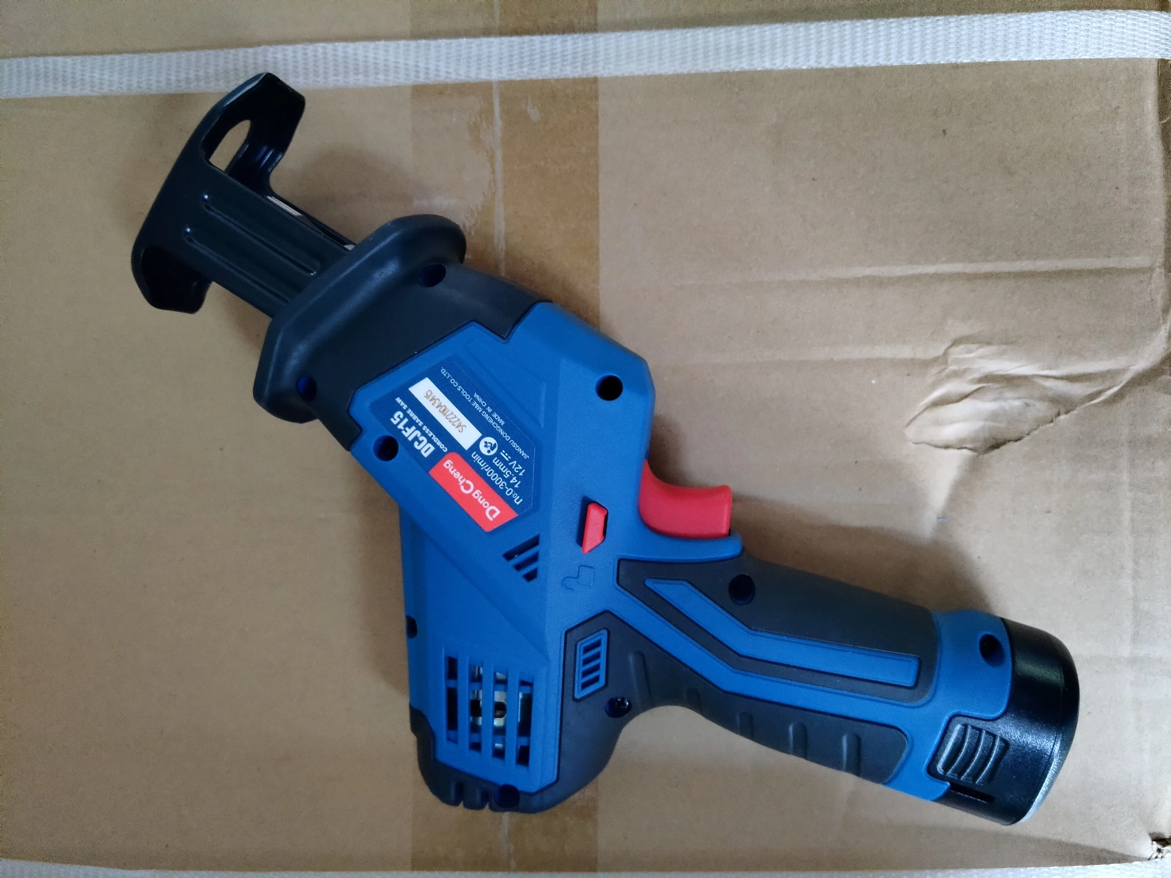 Dong Cheng DCKIT02 Cordless Combo Kit 12V Driver Drill   Reciprocating Sabre Saw (No Warranty) | D-DCKIT02-E