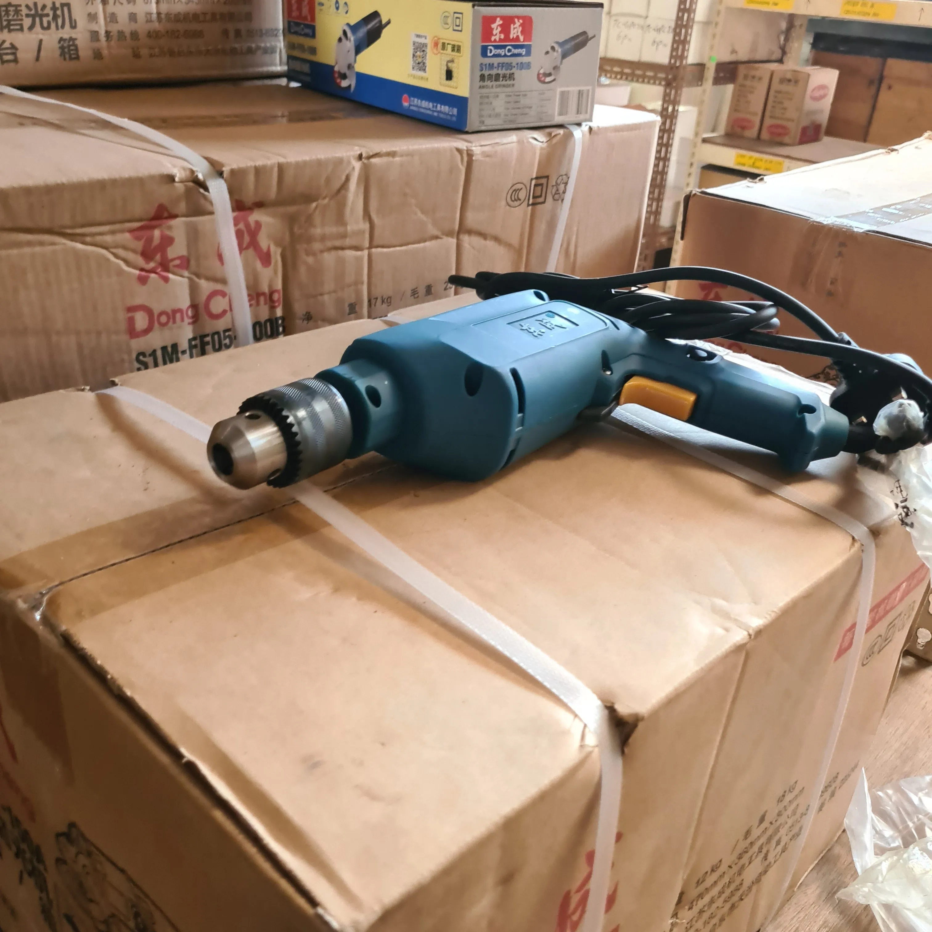 Dong Cheng Impact Drill Set 1/2" 230V (Combo Kit) (NO WARRANTY) | Model : D-DZJ02-13