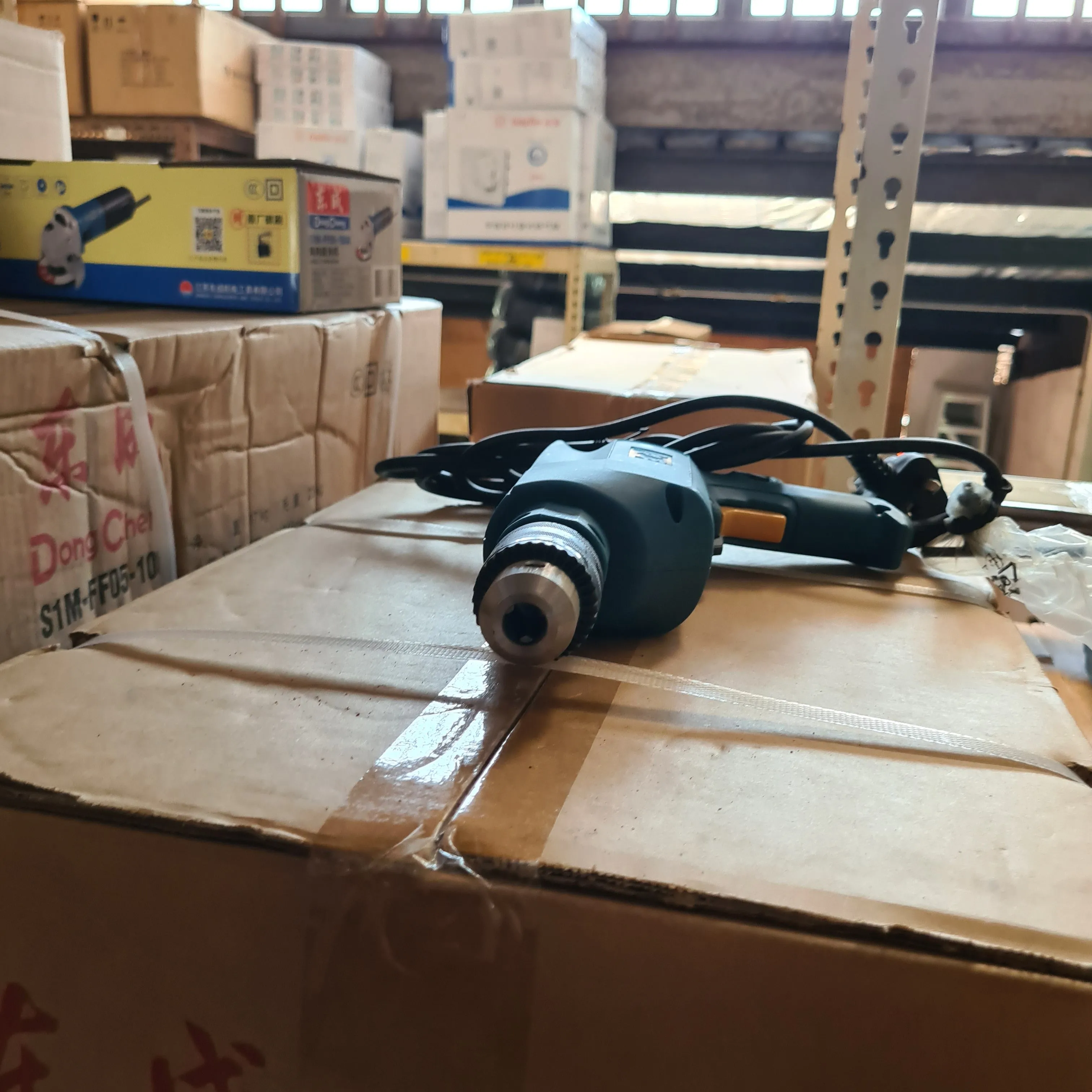 Dong Cheng Impact Drill Set 1/2" 230V (Combo Kit) (NO WARRANTY) | Model : D-DZJ02-13