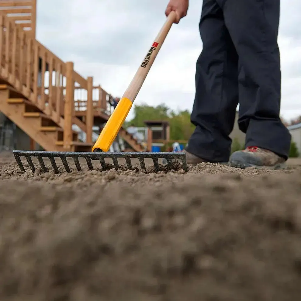 GARANT GRR14 - LEVEL RAKE, WOOD HANDLE