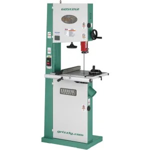Grizzly G0513X2 110V/220V 17 Inch 2 HP Bandsaw Cast Iron Trunnion