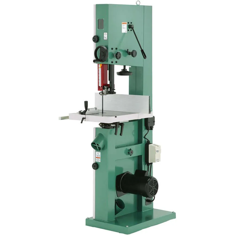 Grizzly G0513X2 110V/220V 17 Inch 2 HP Bandsaw Cast Iron Trunnion