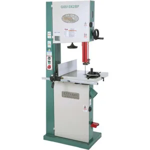 Grizzly G0513X2BF 220V 17 In 2 HP Extreme-Series Bandsaw with Cast-Iron Trunnion