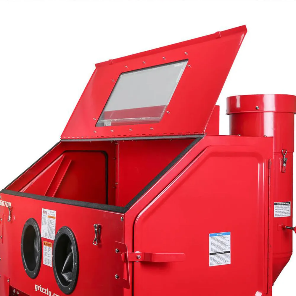 Grizzly G0708 110V 24 Inch x 48 Inch Blast Cabinet
