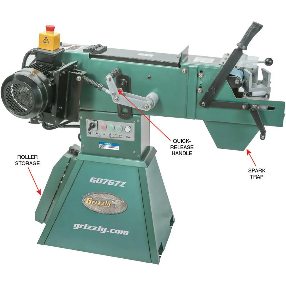 Grizzly G0767Z 220V Abrasive Tube Notcher 3-Phase