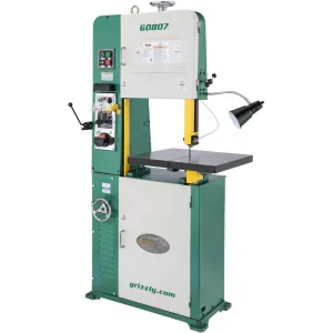 Grizzly G0807 110V/220V 18 Inch 2 HP Vertical Metal Cutting Bandsaw