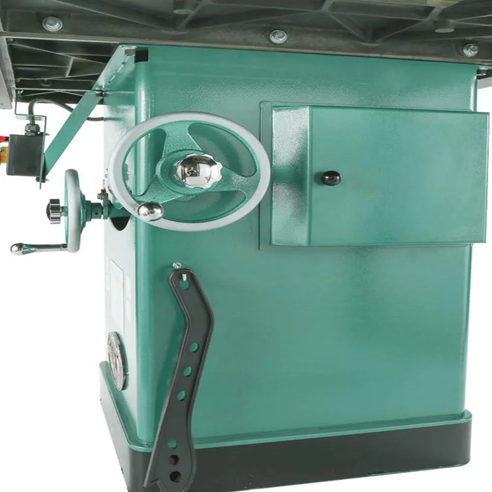 Grizzly G1023RLW 240V 10 Inch 3 HP 240V Cabinet Left-Tilting Table Saw