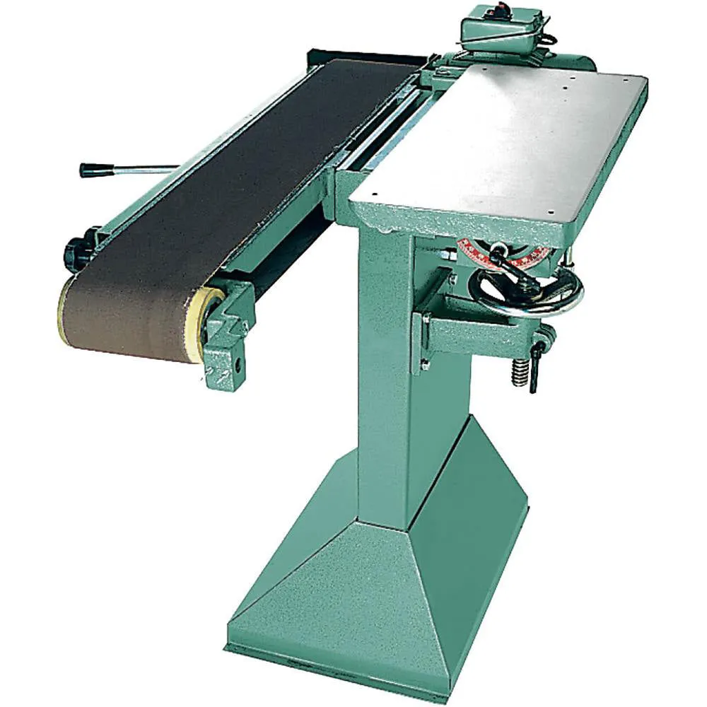 Grizzly G1140 110V/220V 6 Inch x 80 Inch Floor Model Edge Sander
