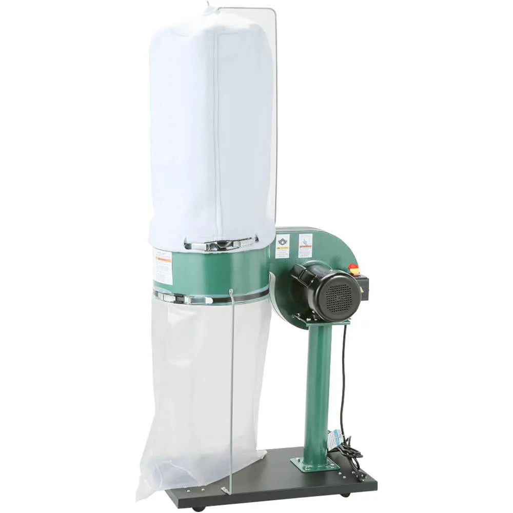 Grizzly G8027 1 HP Dust Collector