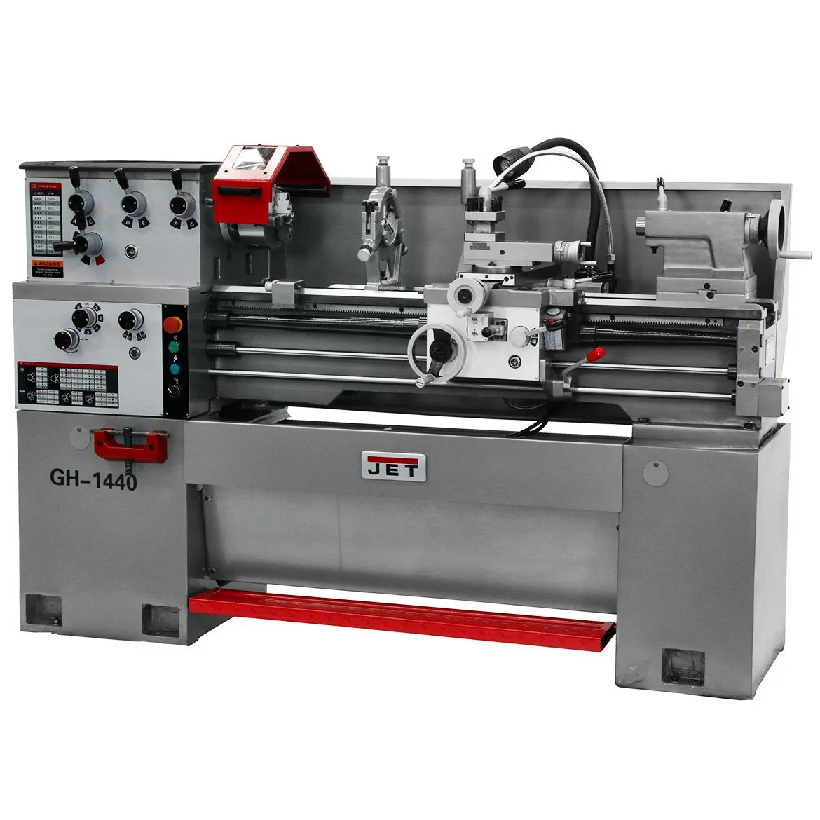 Jet 323403 14-Inch x 40-Inch 3-Phase Geared Head Bench Lathe w/ 200S Dro