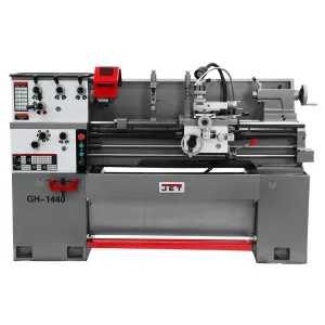 Jet 323403 14-Inch x 40-Inch 3-Phase Geared Head Bench Lathe w/ 200S Dro