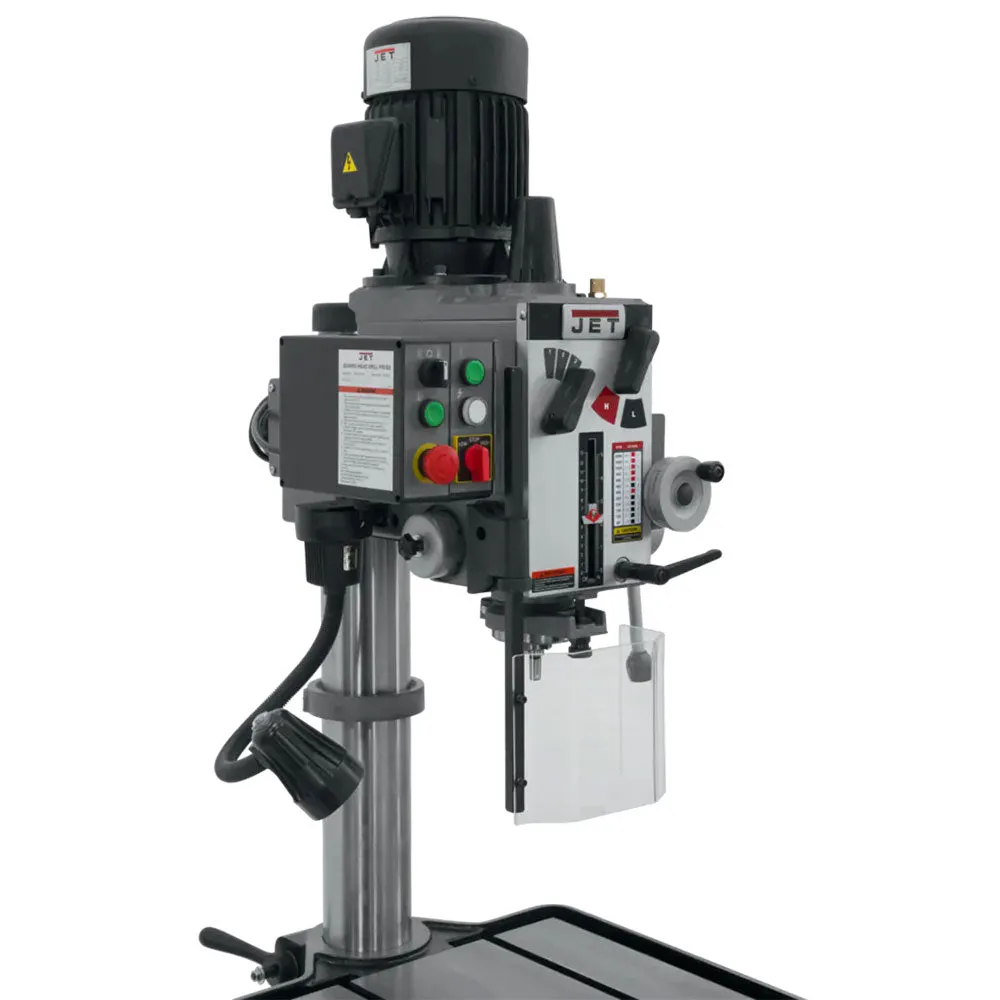 JET 354026 GHD-20PFT 230V 3 Phase 20" Gear Head Tapping Drill Press w/ Powerfeed