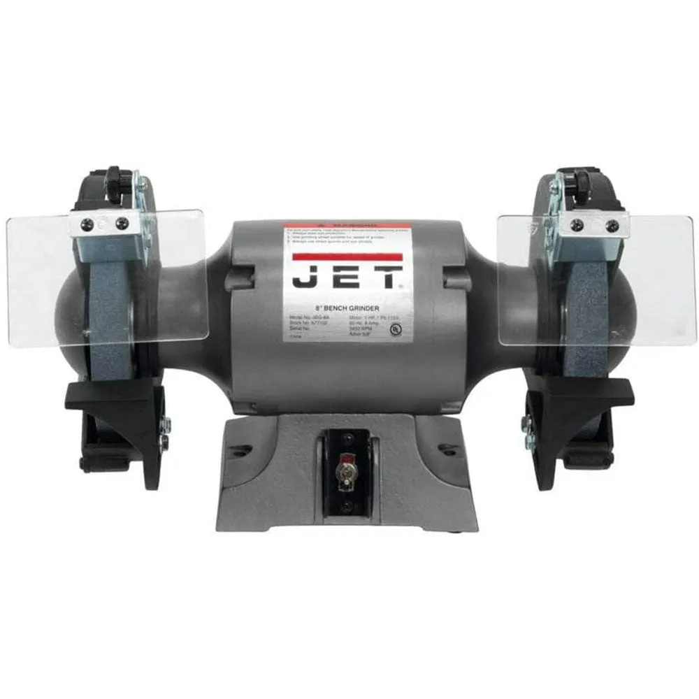 JET 577102K JBG-8A 8" Shop Bench Grinder w/ JPS-2A Stand