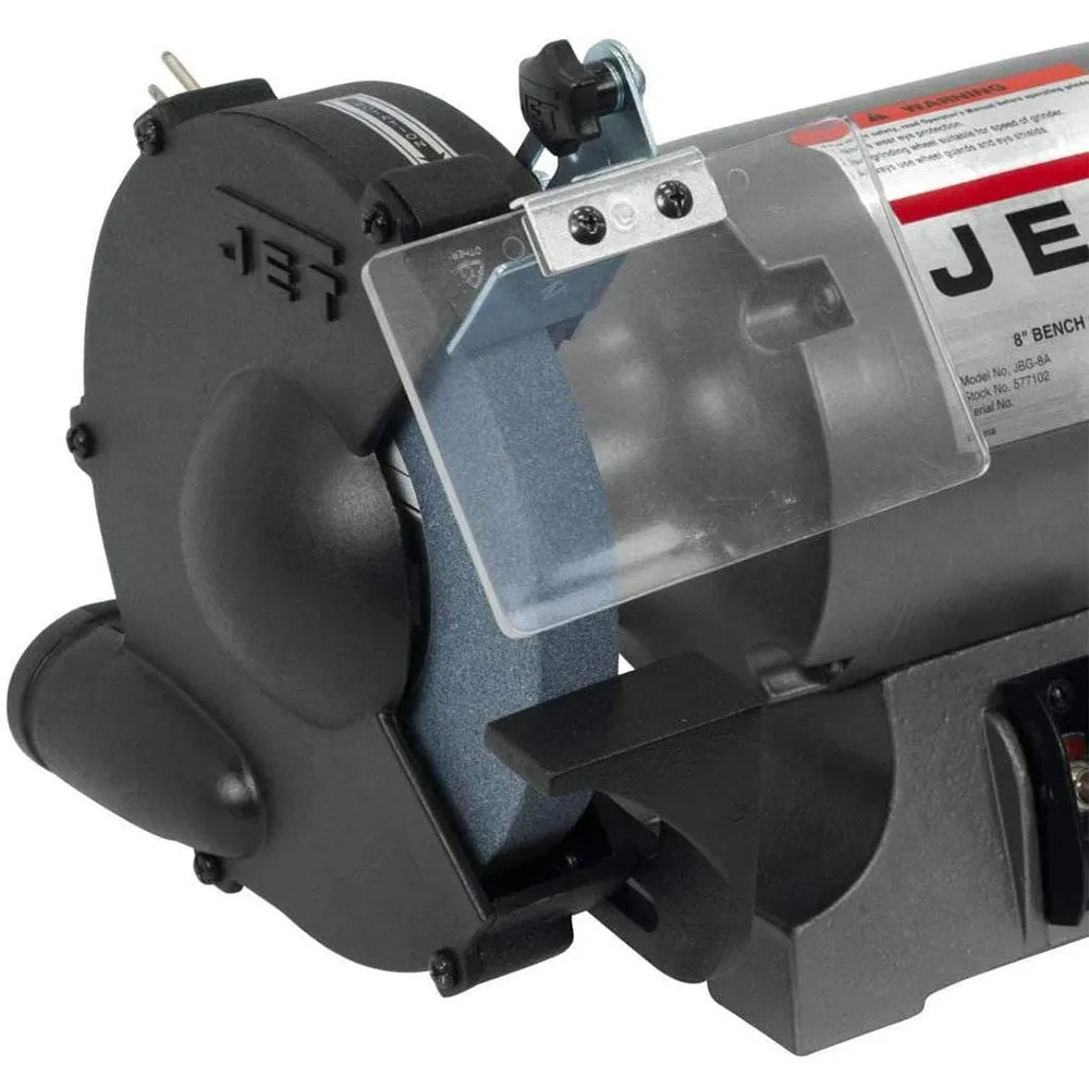 JET 577102K JBG-8A 8" Shop Bench Grinder w/ JPS-2A Stand