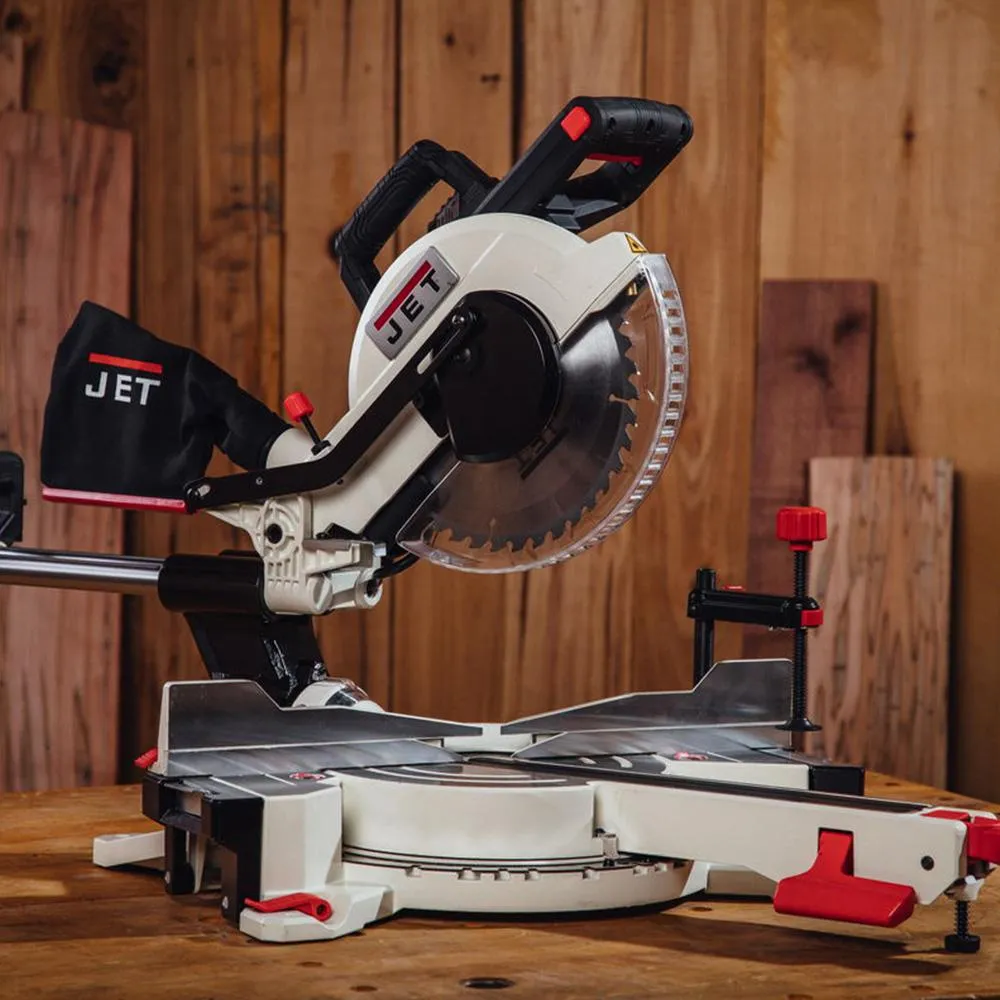 JET 707210 115V 10 Inch Sliding Dual Bevel Compound Miter Saw