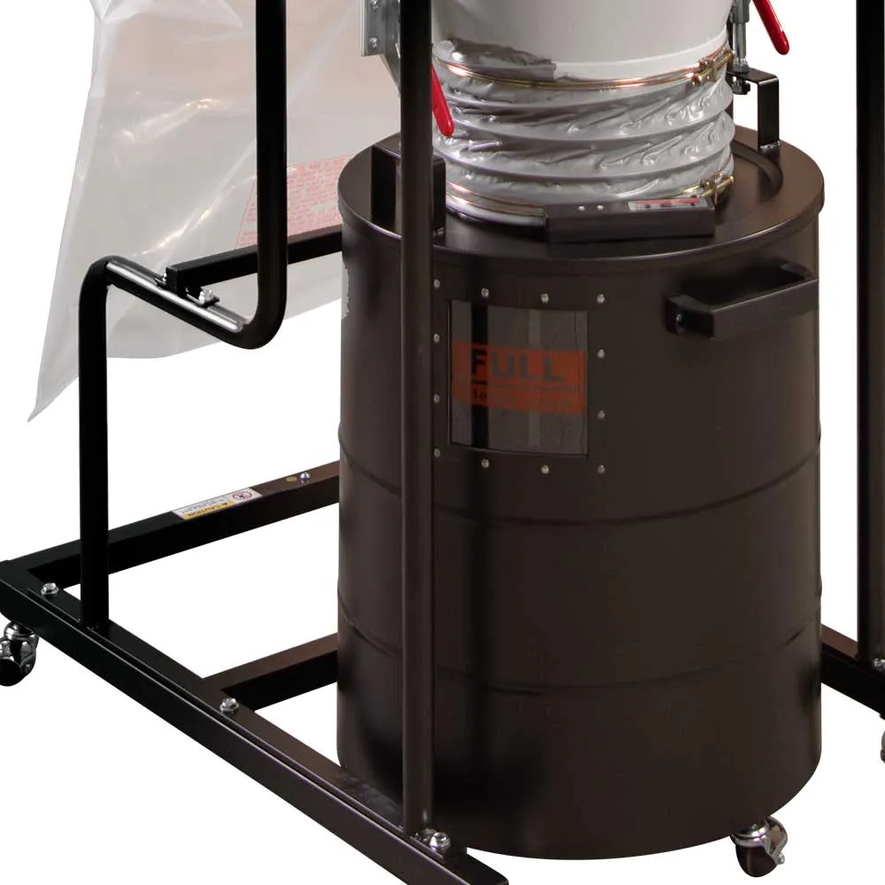 Jet 717515 JCDC-1.5 115-Volt 1.5-Hp Single Phase Cyclone Dust Collector